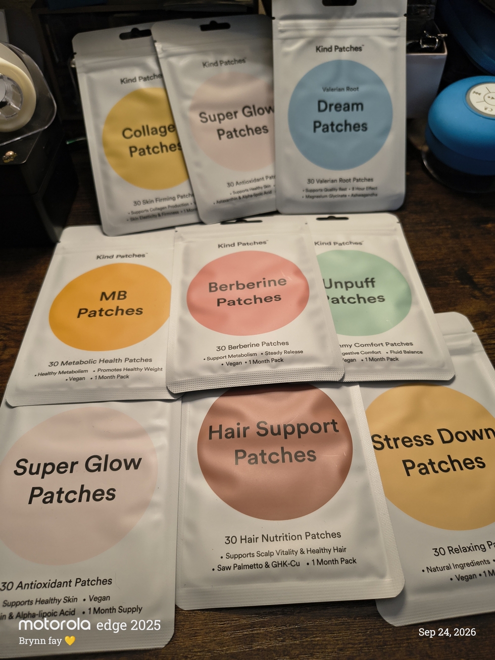 Hair Support Patches — Cream